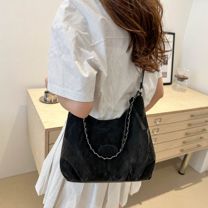 Wholesale Fashion shoulder bag, crossbody bag, simple and casual soft surface, large capacity commuting bag
