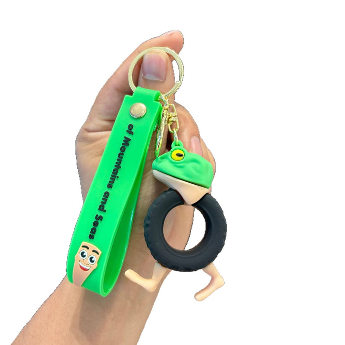 Wholesale Doll Silicone Keychain Bag Pendant Keychain