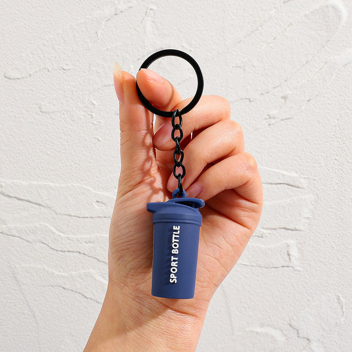 Wholesale Creative Mini Dumbbell Keychain