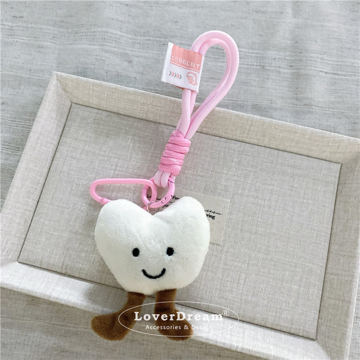 Wholesale  Cartoon Love Five-pointed Star Mounted Chain Keychain