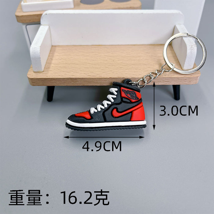 Wholesale 3D Shoe PVC Keychains JDC-KC-Wenma010