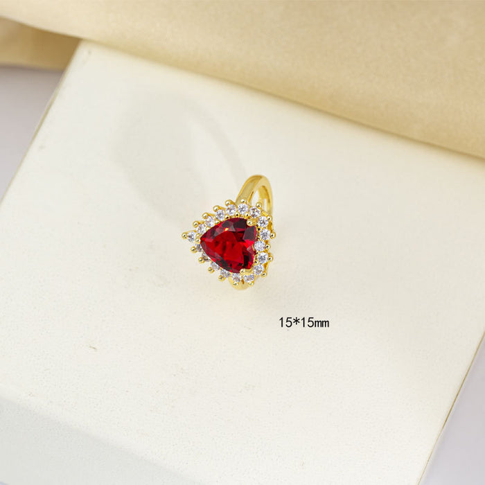 Wholesale Titanium Steel Necklace for Women heart necklace Earrings Ring Light Luxury Collarbone Chain