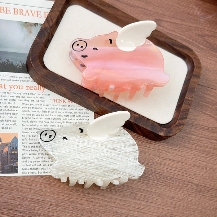 Wholesale Cute pig animal hairclip