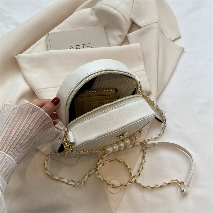 Wholesale New chain crossbody bag, fashionable and versatile, hand-held shoulder bag