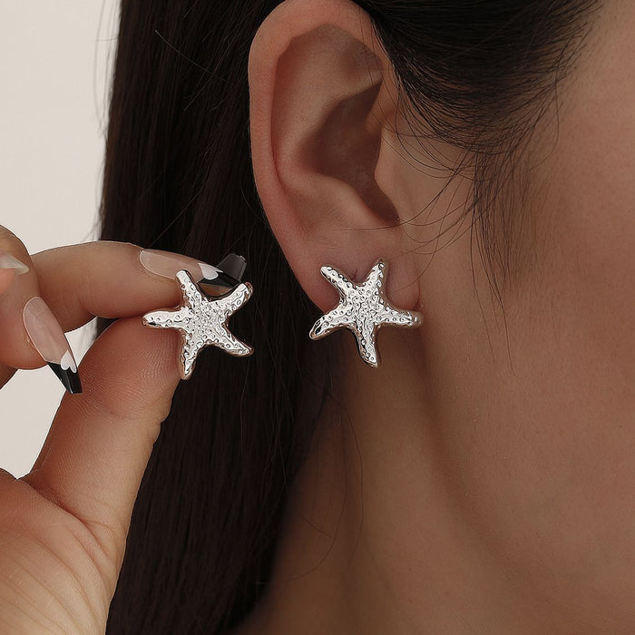 Wholesale Starfish Shell Earrings