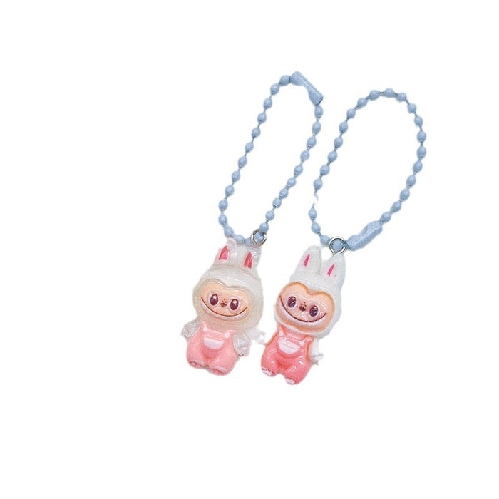 Wholesale Cute creative doll small pendant keychain school bag pendant cartoon gift