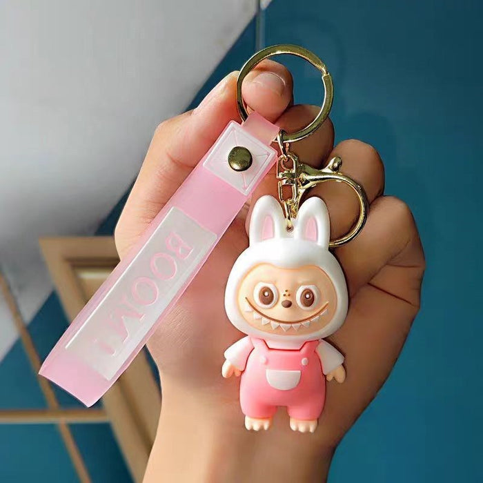 Wholesale Cute cartoon sheep keychain backpack charm