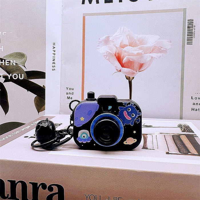 Wholesale Projection camera keychain, children's toy backpack pendant