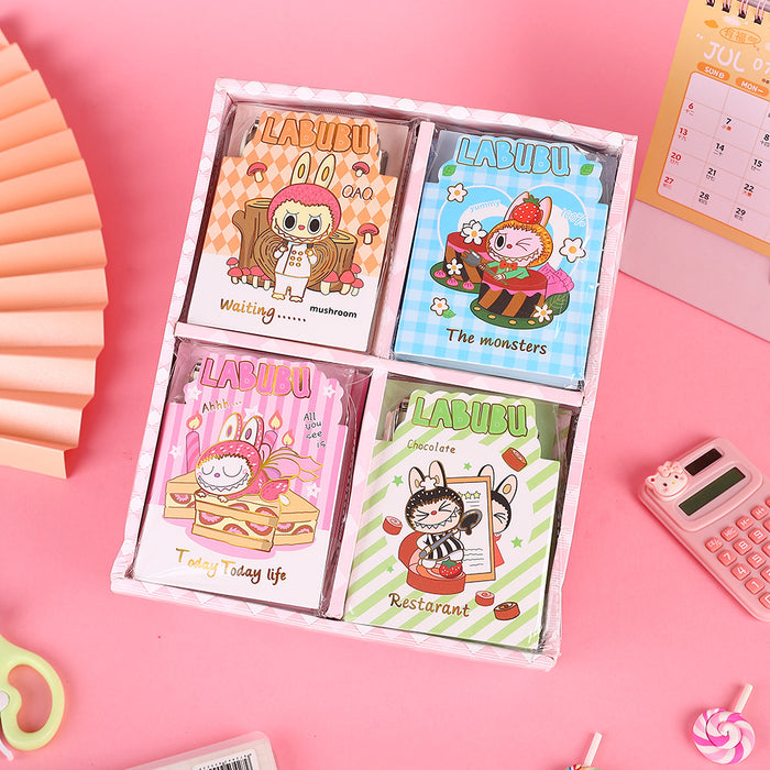 Wholesale 4pcs/ set Small Portable Coil Notebook Loose-Leaf Handbook Notebook