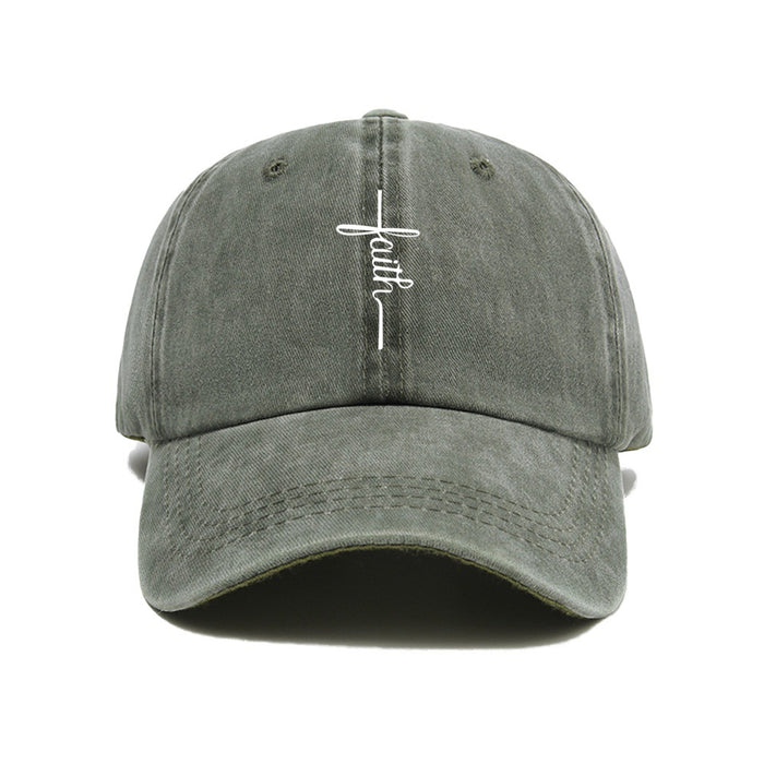 Wholesale Retro washed baseball cap, outdoor sun protection soft top hat