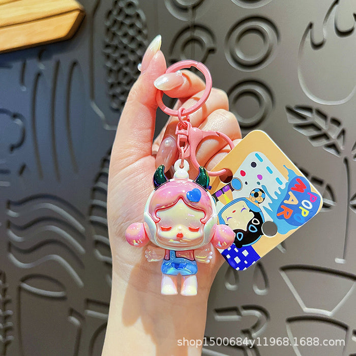 Wholesale Creative Doll Cute Pendant Cartoon Keychain Couple Keychain