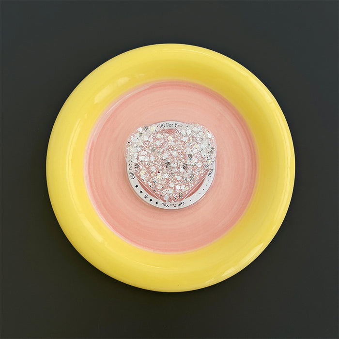 Wholesale sequins glitter mobile phone airbag stand