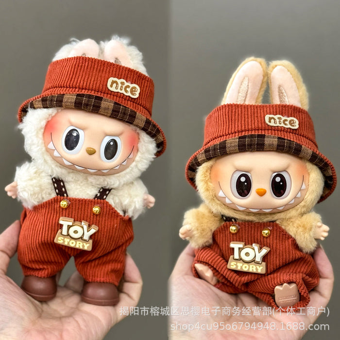Wholesale 17cm Cartoon Doll Clothes Set