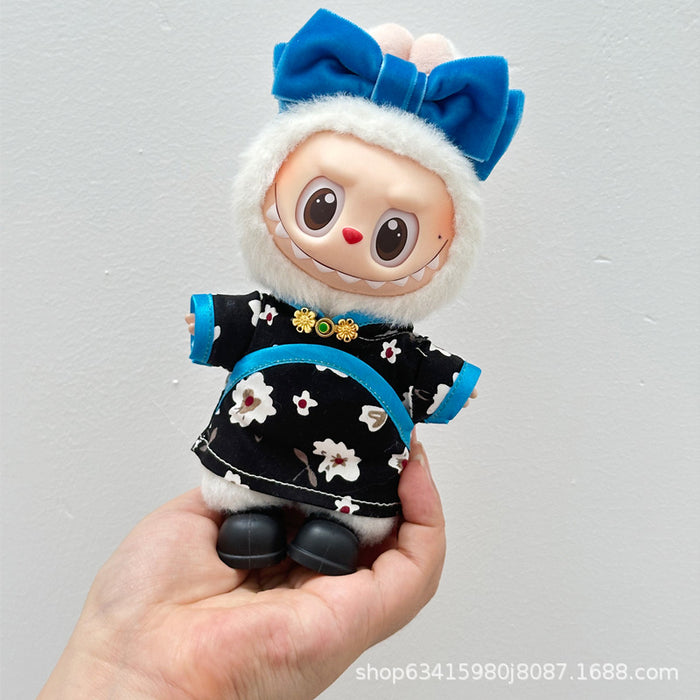 Wholesale Doll clothes can be worn and replaced with plush clothes and accessories