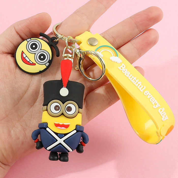 Wholesale Cartoon Silicone Doll Keychain JDC-KC-QiChao043