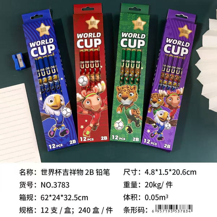 Wholesale Cartoon K-Pop Hunter Girl Group 12 Boxed Pencils