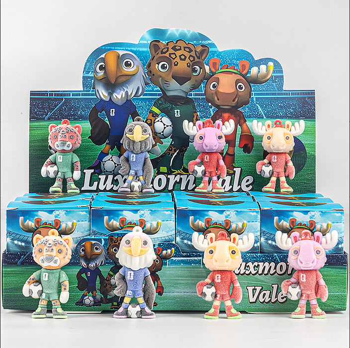 Wholesale 12 PCS Cute cartoon mascot blind box figurines toy
