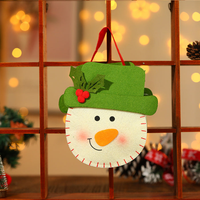 Wholesale Christmas Apple Bag, Handbag, Christmas Eve Gift Bag, Kidsren' s Small Gift Bag, Christmas Apple Bag