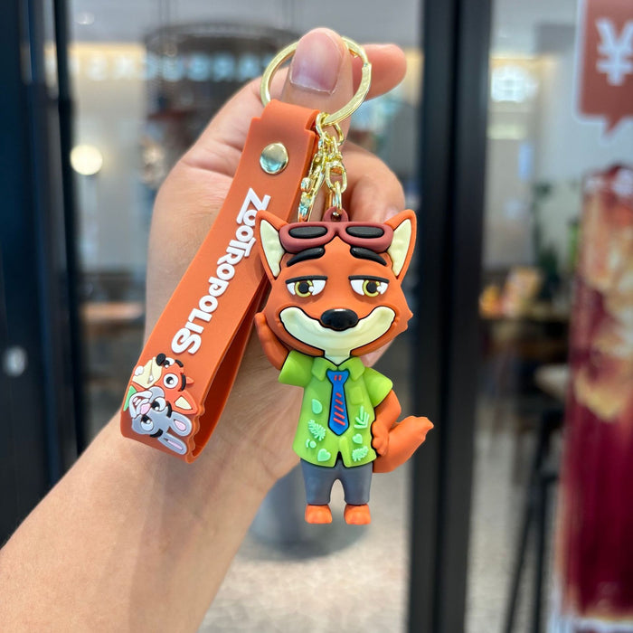 Wholesale Various cute cartoon character keychains