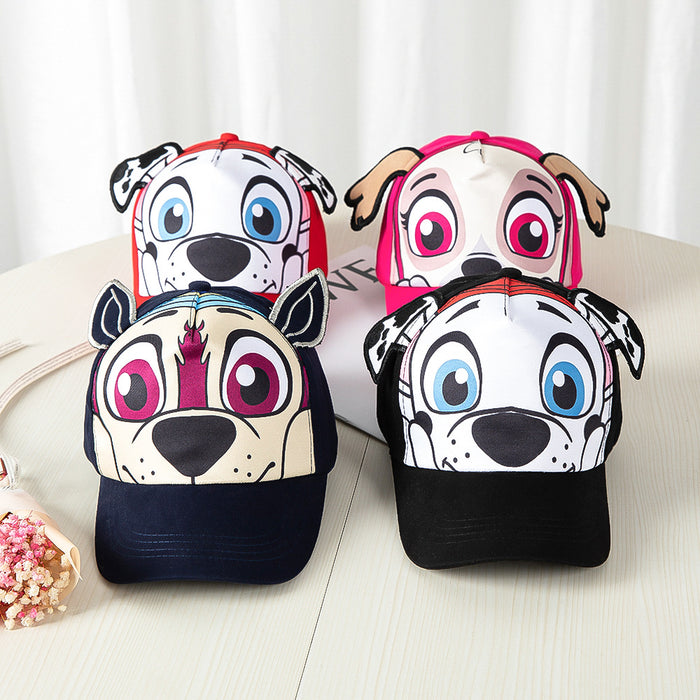 Wholesale Cotton Three-dimensional Children's Cartoon Dog Ear Printed Baseball Cap JDC-FH-XuanWei003