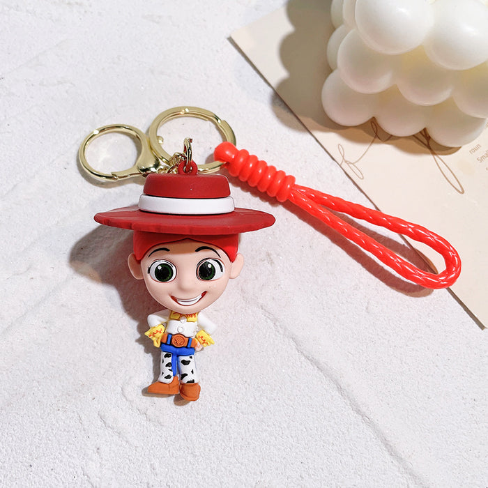 Wholesale Doll Silicone Keychain Hanging Doll
