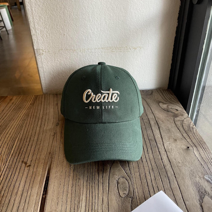 Wholesale Big head baseball cap women's long brim cap wide brim sunscreen hat