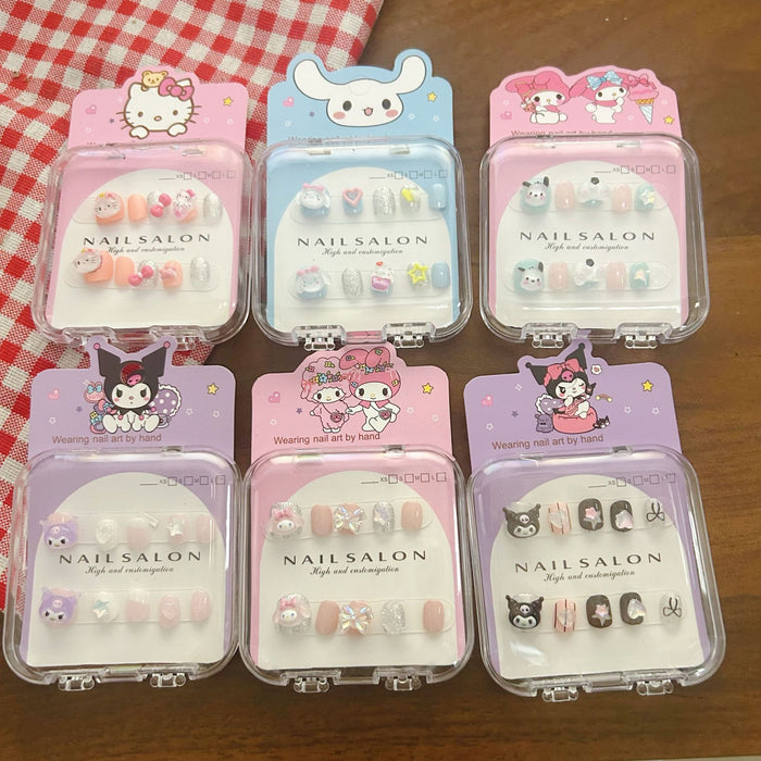 Wholesale children Cat-shaped nail stickers