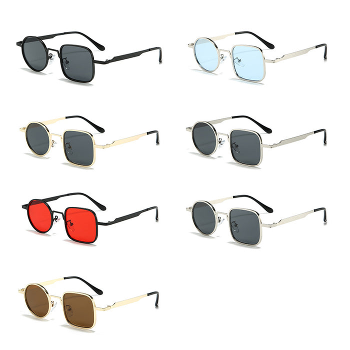 Wholesale New Funny Square Frame Party Sunglasses, Personalized Hip Hop Punk Sunglasses