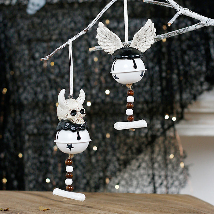 Wholesale  Decorations Horror Devil Wind Chimes Home Party Decoration Hangings