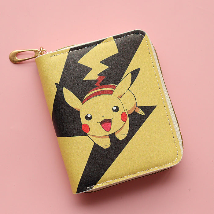 Wholesale Cute Cartoon Anime Short Zipper Wallet JDC-WT-Jumei013