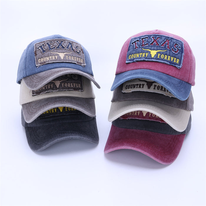 Wholesale Alphabet baseball cap, fashionable retro casual sun hat, autumn spring summer men's duckbill cap