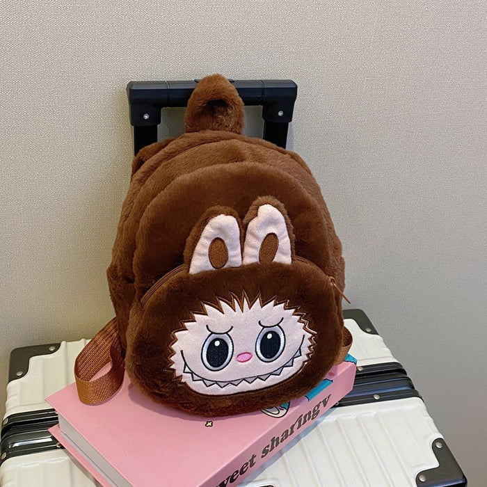 Wholesale Cartoon Cloth Crossover Bag Grasping Machine Doll Coin Purse Plush Bag Children' s Backpack