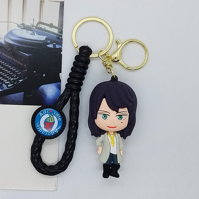 Wholesale Cartoon Drop Gel Doll Ling Bud Journey Keychain Pendant Couple Bag Car Key Chain Gift