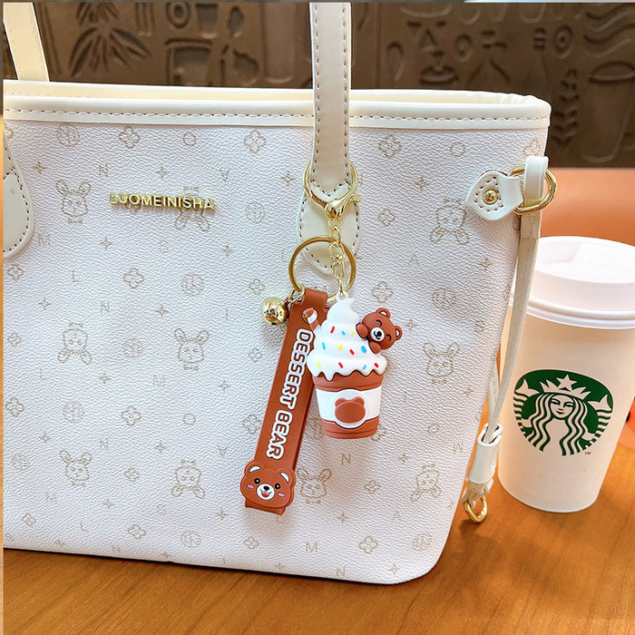 Wholesale Dessert  Cute Cartoon Doll Keychains