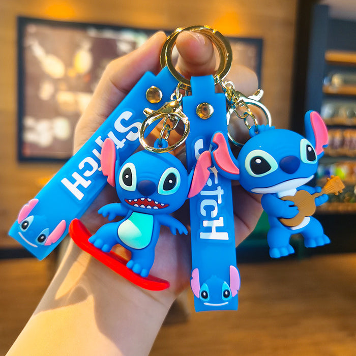 Wholesale Cartoon Doll Silicone Keychain JDC-KC-Tingm225