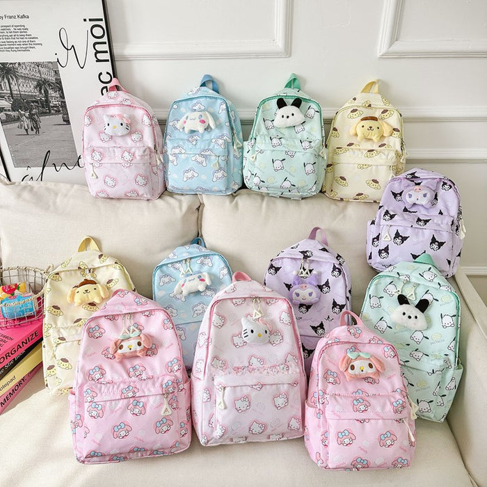 Wholesale Children's Schoolbag Cartoon Kindergarten Schoolbag Cute Backpack Boys and Girls Backpack