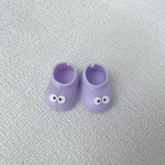 Wholesale Cute and playful hand-painted colorful shoes with small eyes