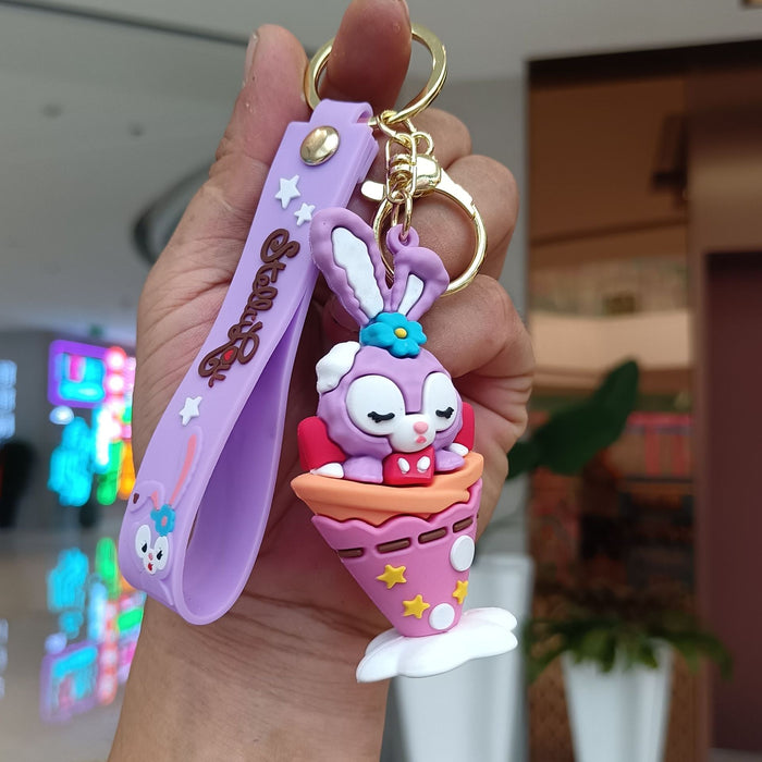 Wholesale PVC Cartoon Doll Keychain JDC-KC-YiChang007