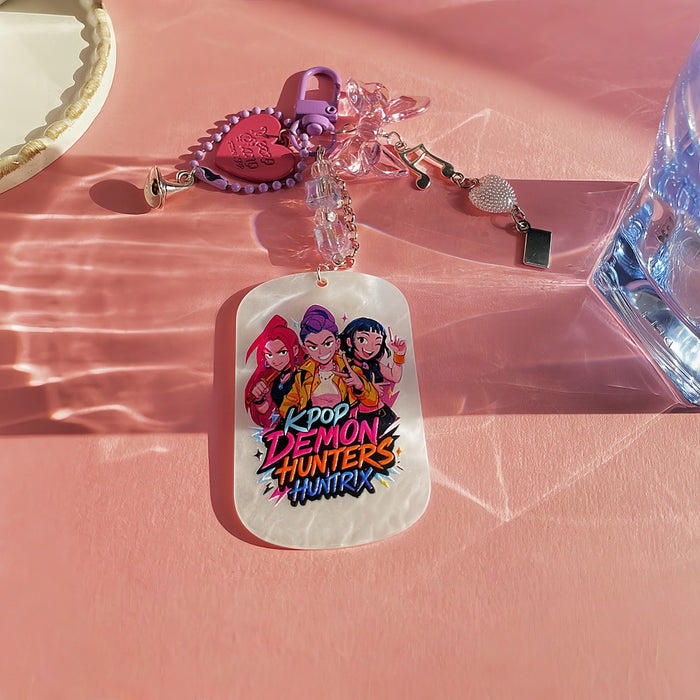 Wholesale KPOP Witcher Girls Keychain Pendant Jewelry Charm