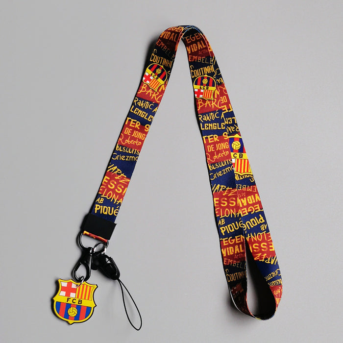 Wholesale Activity Football Mobile Phone Lanyard Keychains