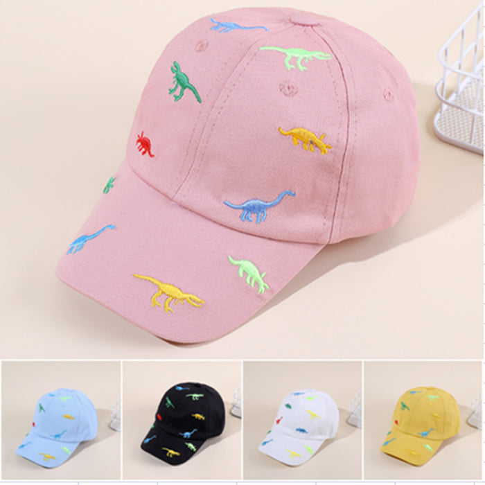 Wholesale Dinosaur Embroidered Cap Cap Children's Baseball Cap Cotton Baby Hat