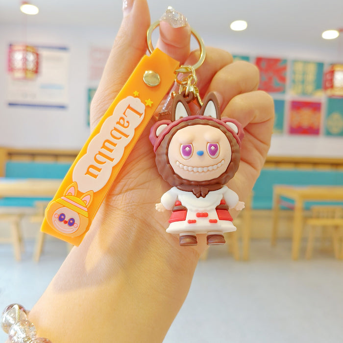 Wholesale Cartoon Keychain Cute Plush Doll Bag Pendant Small Gift