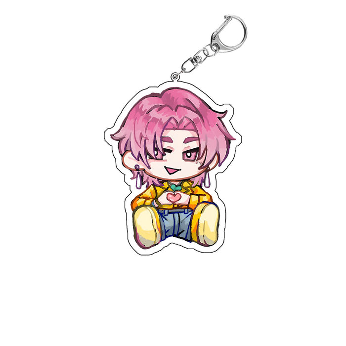 Wholesale K-pop Anime merchandise female idol group acrylic keychain bag charm