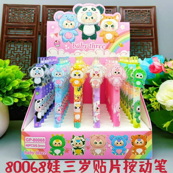 Wholesale Press gel pen cartoon patch student stationery writing smooth