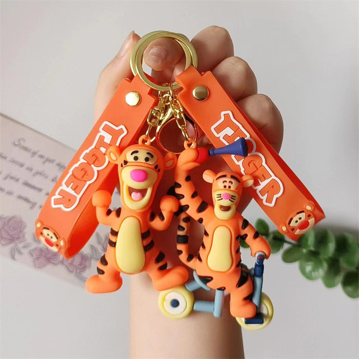 Wholesale Cartoon Silicone Doll Keychain JDC-KC-HaoXi006