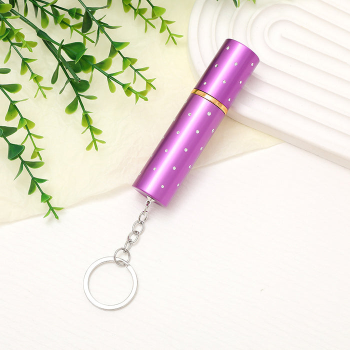 Wholesale Mini 10ml Perfume Dispenser Bottle Plastic Keychain JDC-KC-ZY035