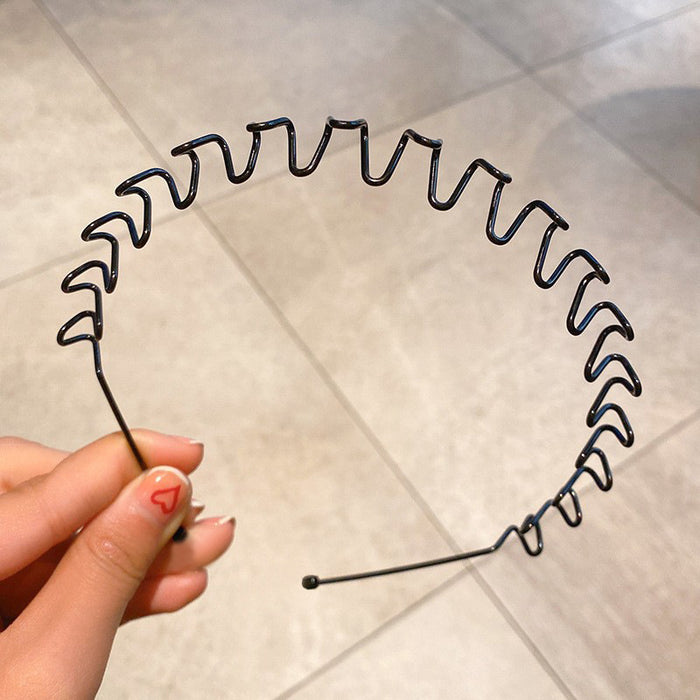 Wholesale Men's hairband simple invisible sports headband face wash non-slip headband hair accessory