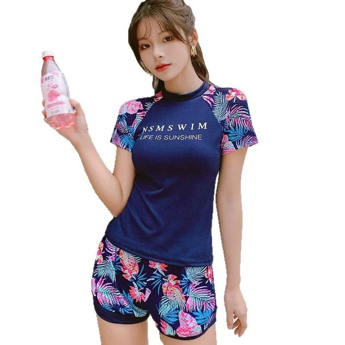Wholesale Swimsuit sports split type hot spring conservative