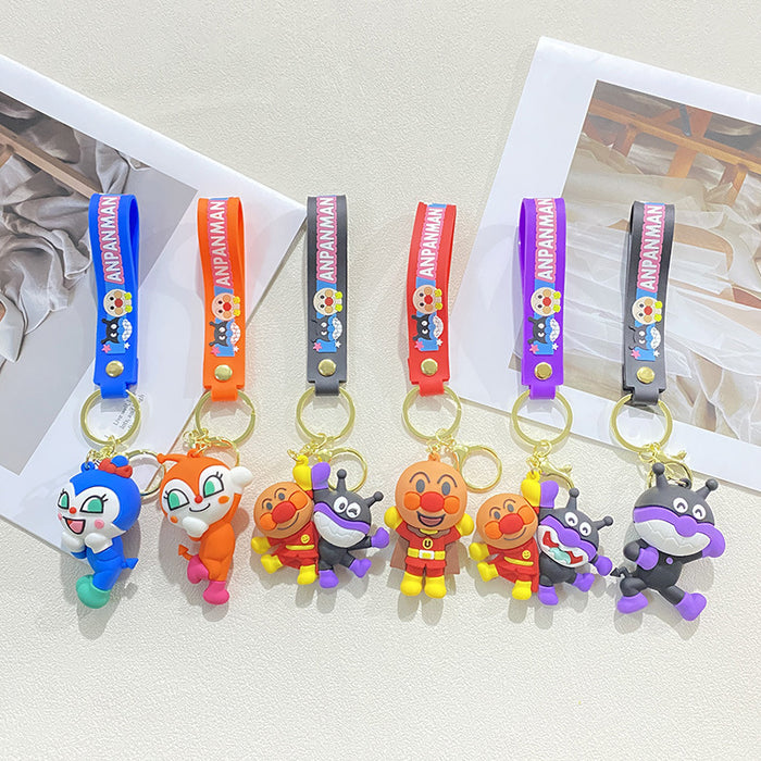 Wholesale Creative Cartoon 3D Silicone Doll Keychain