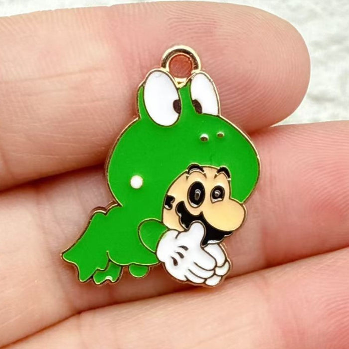 Wholesale 10pcs DIY Alloy Oil Drip Packaging Jewelry Bracelets,  Earrings,  Necklaces,  Hair Accessories,  and Pendants